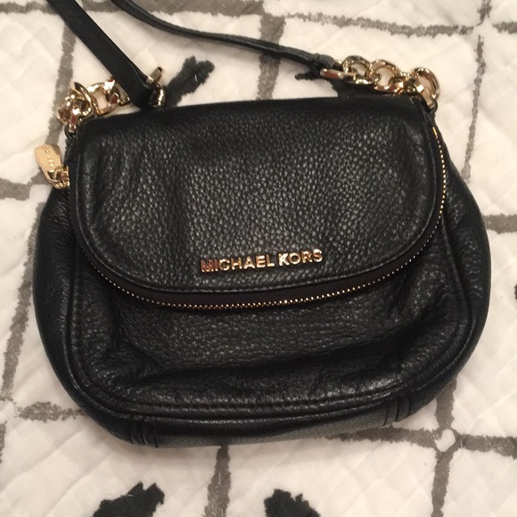MICHAEL Michael Kors Bags Mk Bedford Embossed Leather Flap Crossbody Poshmark